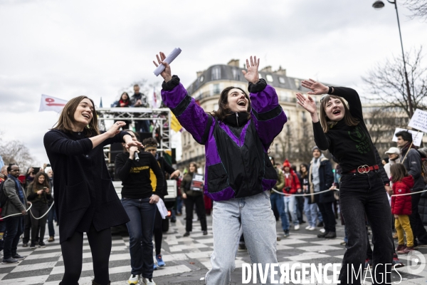 Manifestation contre la réforme des retraites 07032023