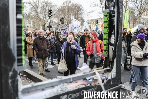 Manifestation contre la réforme des retraites 07032023