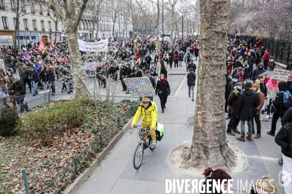 Manifestation contre la réforme des retraites 07032023