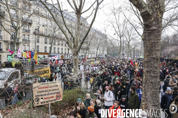 Manifestation contre la réforme des retraites 07032023