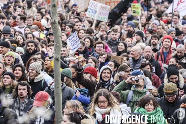 Manifestation contre la réforme des retraites 07032023