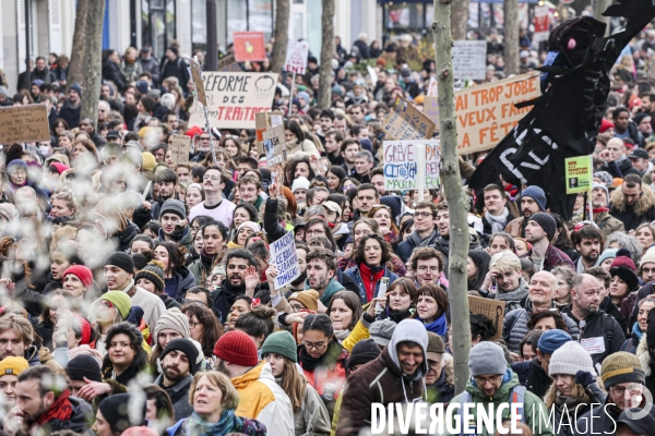 Manifestation contre la réforme des retraites 07032023