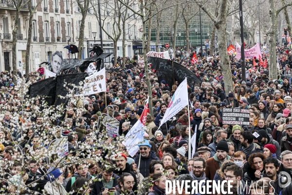 Manifestation contre la réforme des retraites 07032023