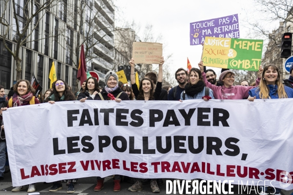 Manifestation contre la réforme des retraites 07032023