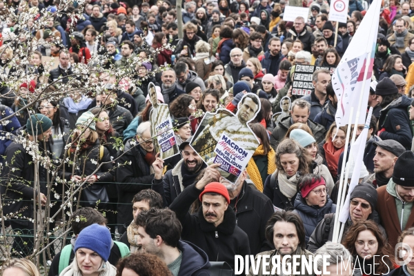 Manifestation contre la réforme des retraites 07032023