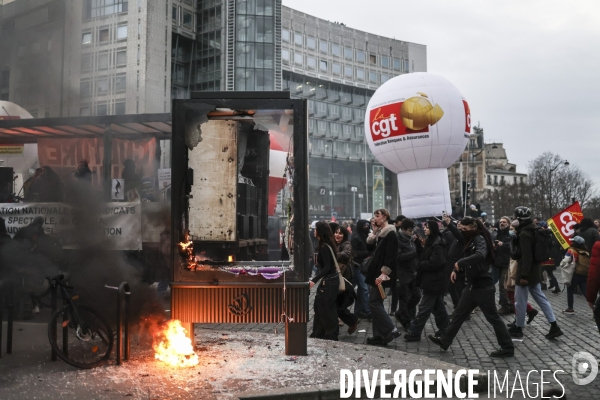 Manifestation contre la réforme des retraites 07032023