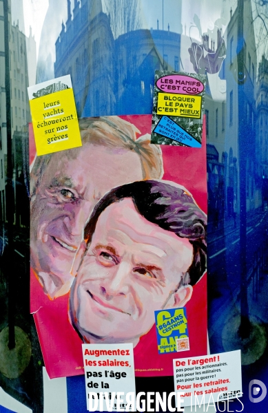 6 éme journée de manifestation contre le projet de réforme des retraites