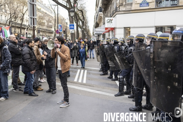 Manifestation de la jeunesse contre la réforme des retraites 09032023