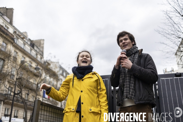 Manifestation Fridays for future contre la réforme des retraites 10032023