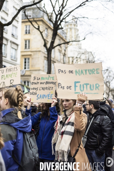 Manifestation Fridays for future contre la réforme des retraites 10032023