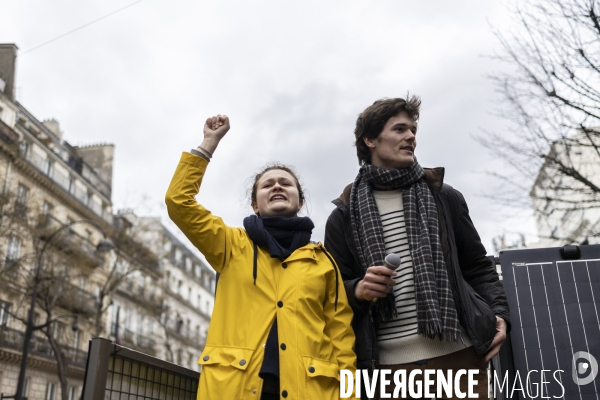 Manifestation Fridays for future contre la réforme des retraites 10032023