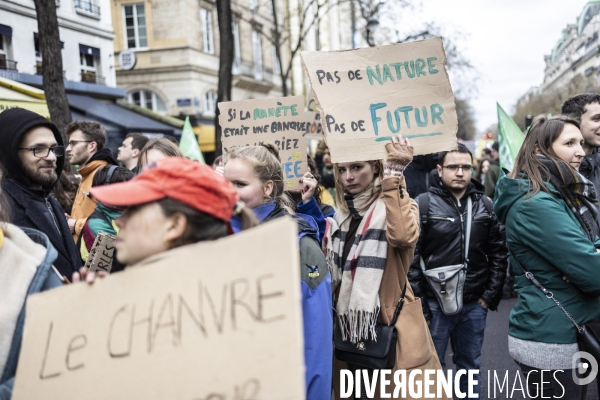 Manifestation Fridays for future contre la réforme des retraites 10032023