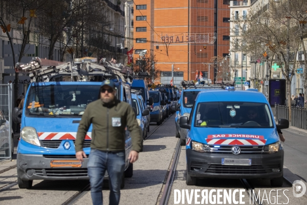 Huitième manifestation contre la réforme de la retraite à Marseille