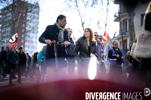 Toulouse : manifestation contre la reforme de la retraite