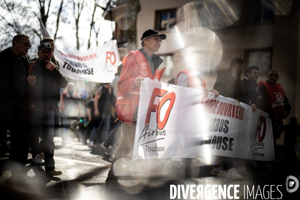 Toulouse : manifestation contre la reforme de la retraite