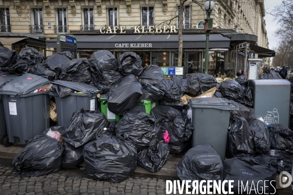 Grève des éboueurs à Paris