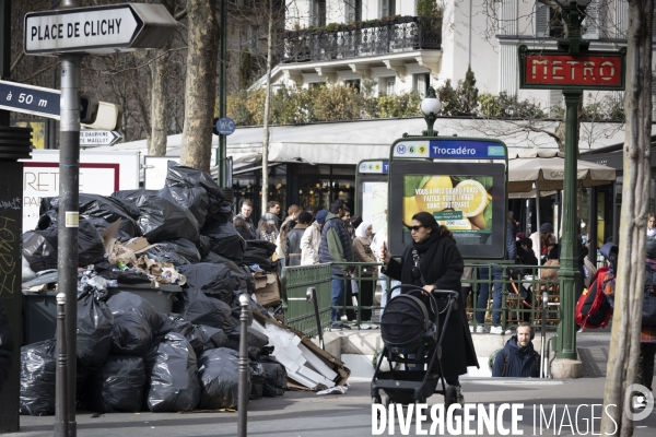 Grève des éboueurs à Paris