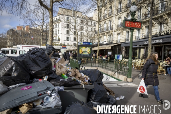 Grève des éboueurs à Paris