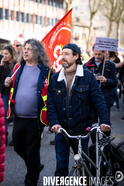 Toulouse : manifestation contre la reforme de la retraite