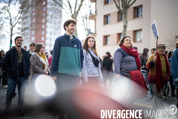 Toulouse : manifestation contre la reforme de la retraite