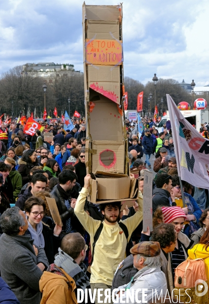 8 éme journée de mobilisation contre la réforme des retraites