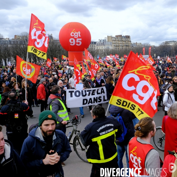 8 éme journée de mobilisation contre la réforme des retraites