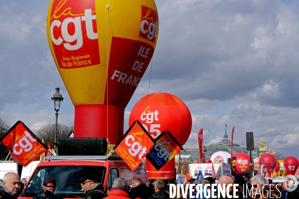 8 éme journée de mobilisation contre la réforme des retraites