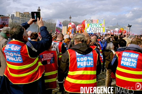 8 éme journée de mobilisation contre la réforme des retraites