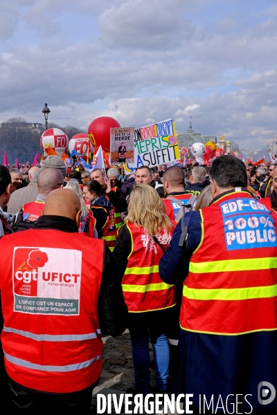 8 éme journée de mobilisation contre la réforme des retraites