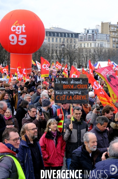 8 éme journée de mobilisation contre la réforme des retraites