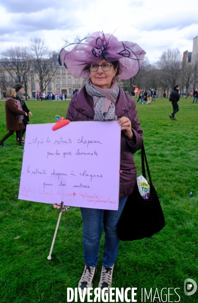 8 éme journée de mobilisation contre la réforme des retraites