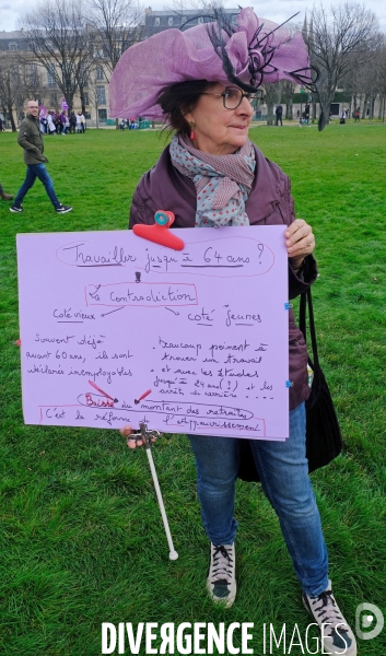 8 éme journée de mobilisation contre la réforme des retraites