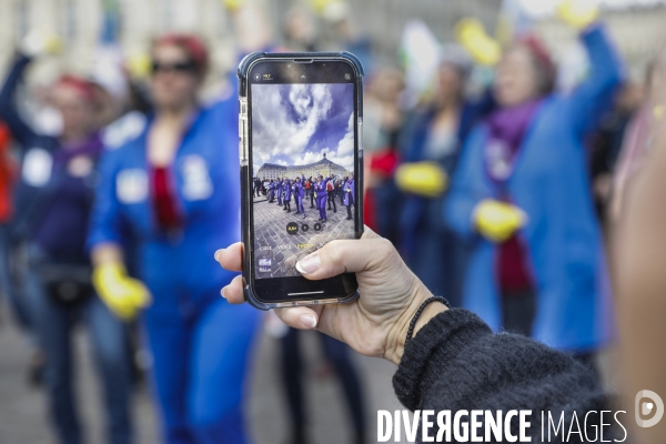 Bordeaux, 8 ème manifestation contre la réforme des retraites.