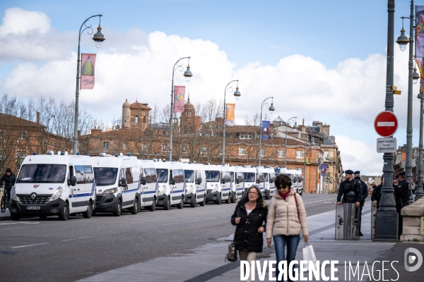 Toulouse : manifestation contre la reforme de la retraite