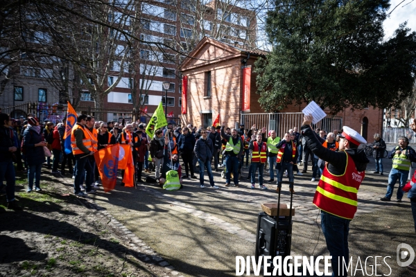 Toulouse : manifestation contre la reforme de la retraite