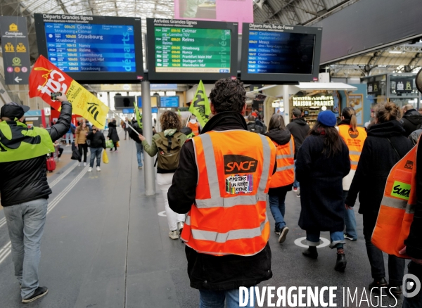 Rassemblement unitaire et interprofessionnel contre la reforme des retraites