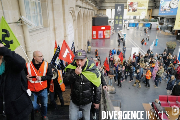 Rassemblement unitaire et interprofessionnel contre la reforme des retraites