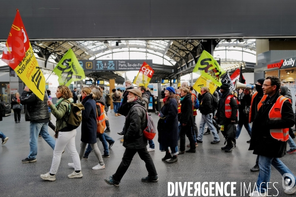 Rassemblement unitaire et interprofessionnel contre la reforme des retraites