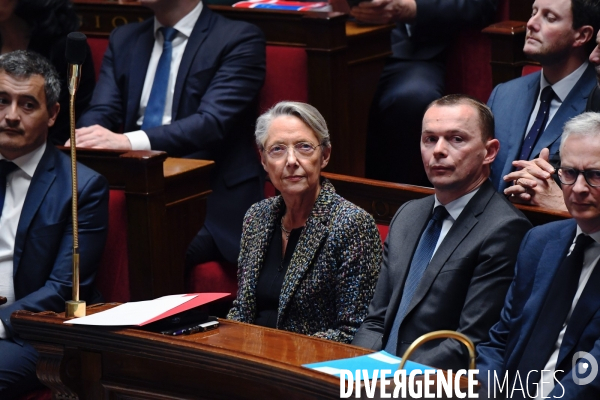 Reforme des retraites / 49.3 à l Assemblee Nationale