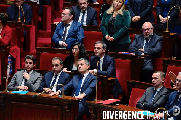 Reforme des retraites / 49.3 à l Assemblee Nationale