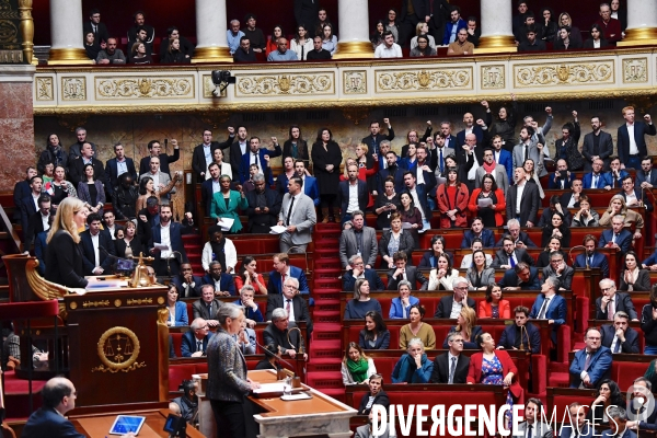 Reforme des retraites / 49.3 à l Assemblee Nationale