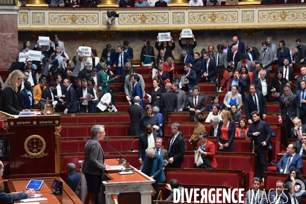 Reforme des retraites / 49.3 à l Assemblee Nationale