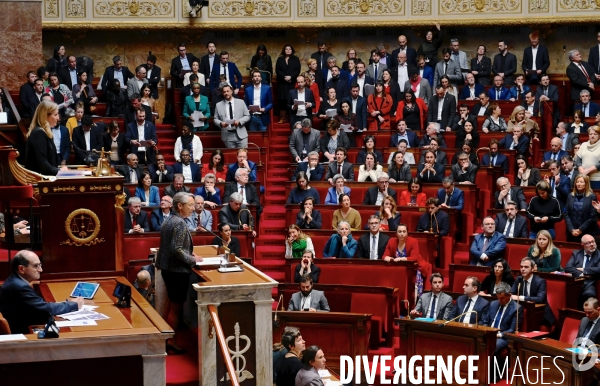 Reforme des retraites / 49.3 à l Assemblee Nationale