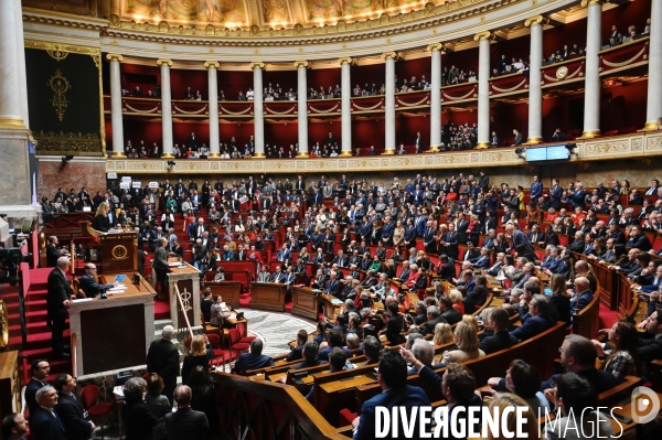 Reforme des retraites / 49.3 à l Assemblee Nationale