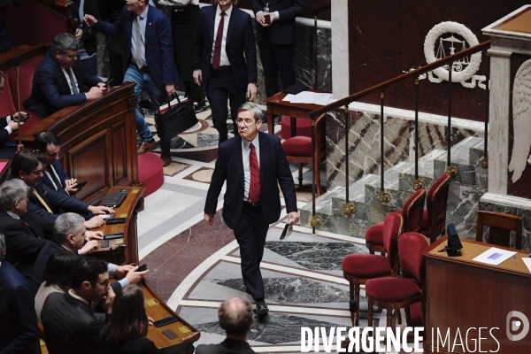 Reforme des retraites / 49.3 à l Assemblee Nationale