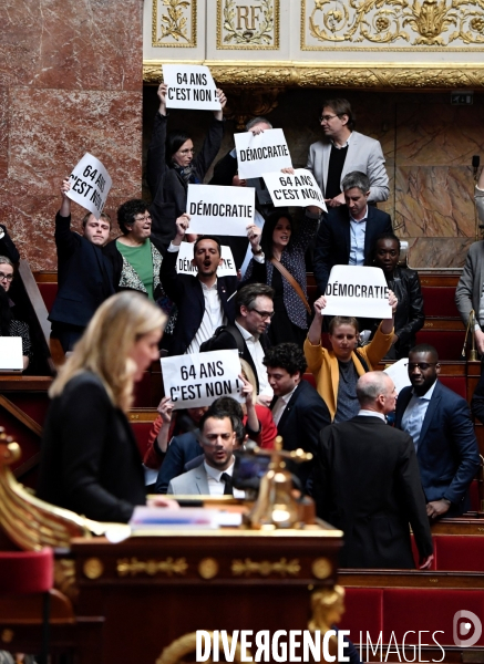 Reforme des retraites / 49.3 à l Assemblee Nationale