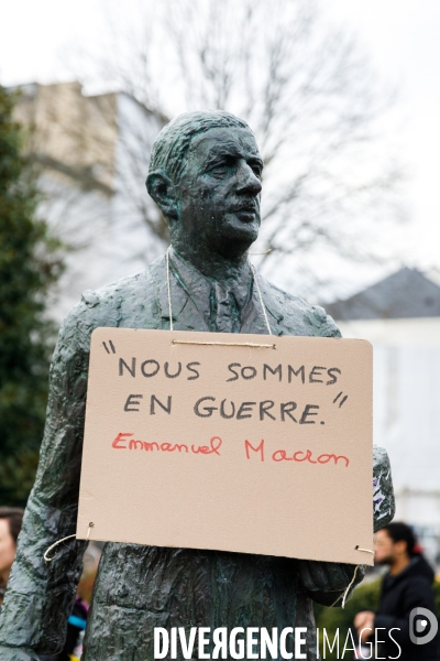 Colère spontanée contre le 49.3 à Nantes