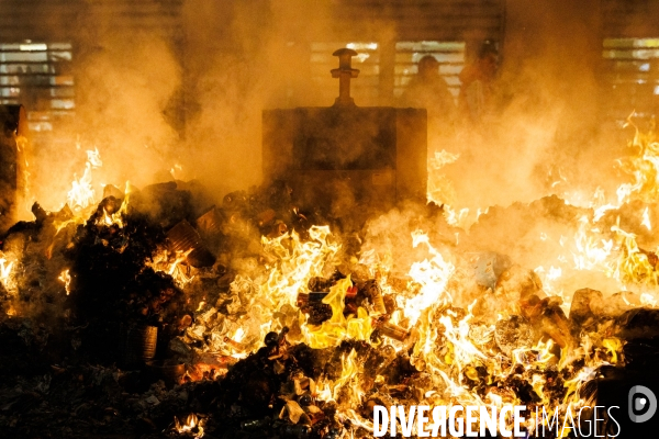 Colère spontanée contre le 49.3 à Nantes