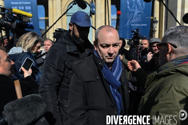 Conference de presse contre la reforme des retraites de l intersyndicale
