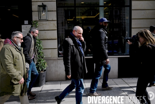 Conference de presse contre la reforme des retraites de l intersyndicale